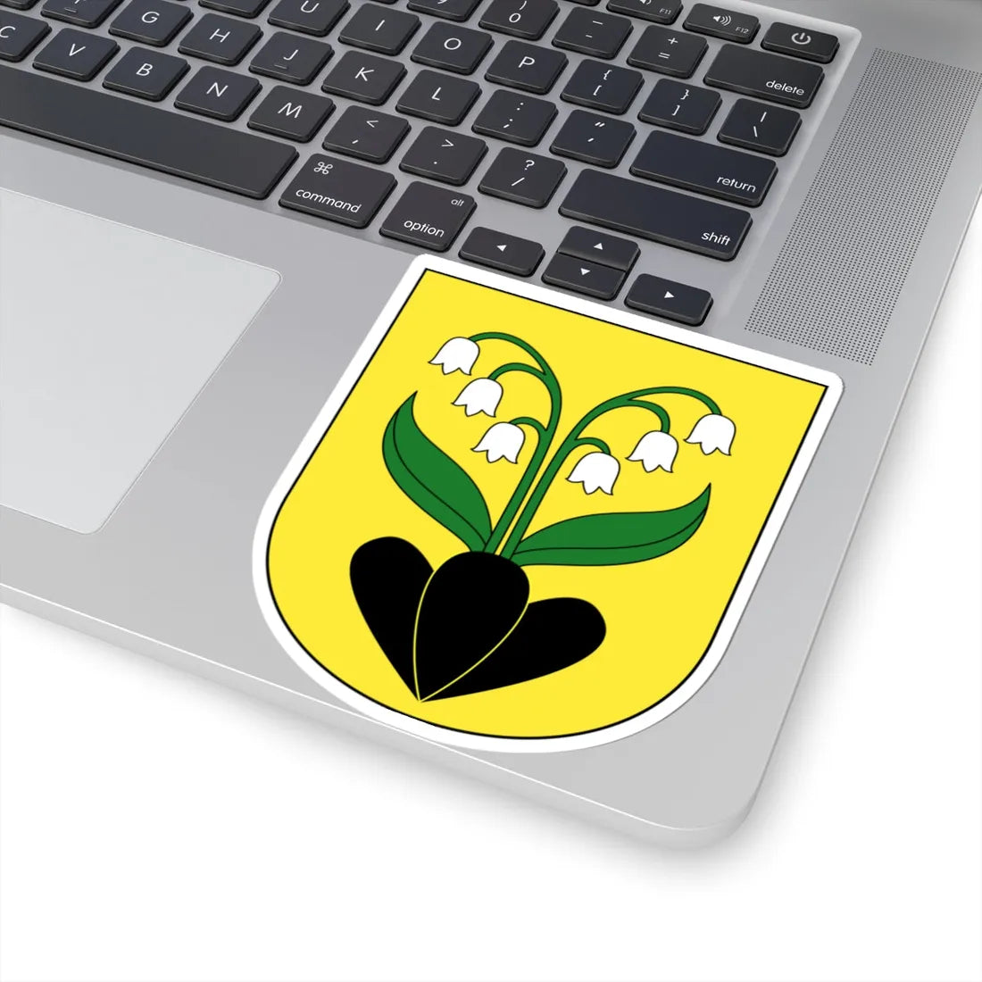 Boppelsen-blazon (Switzerland) (Coat of Arms) STICKER Vinyl Kiss-Cut Decal - The Sticker Space