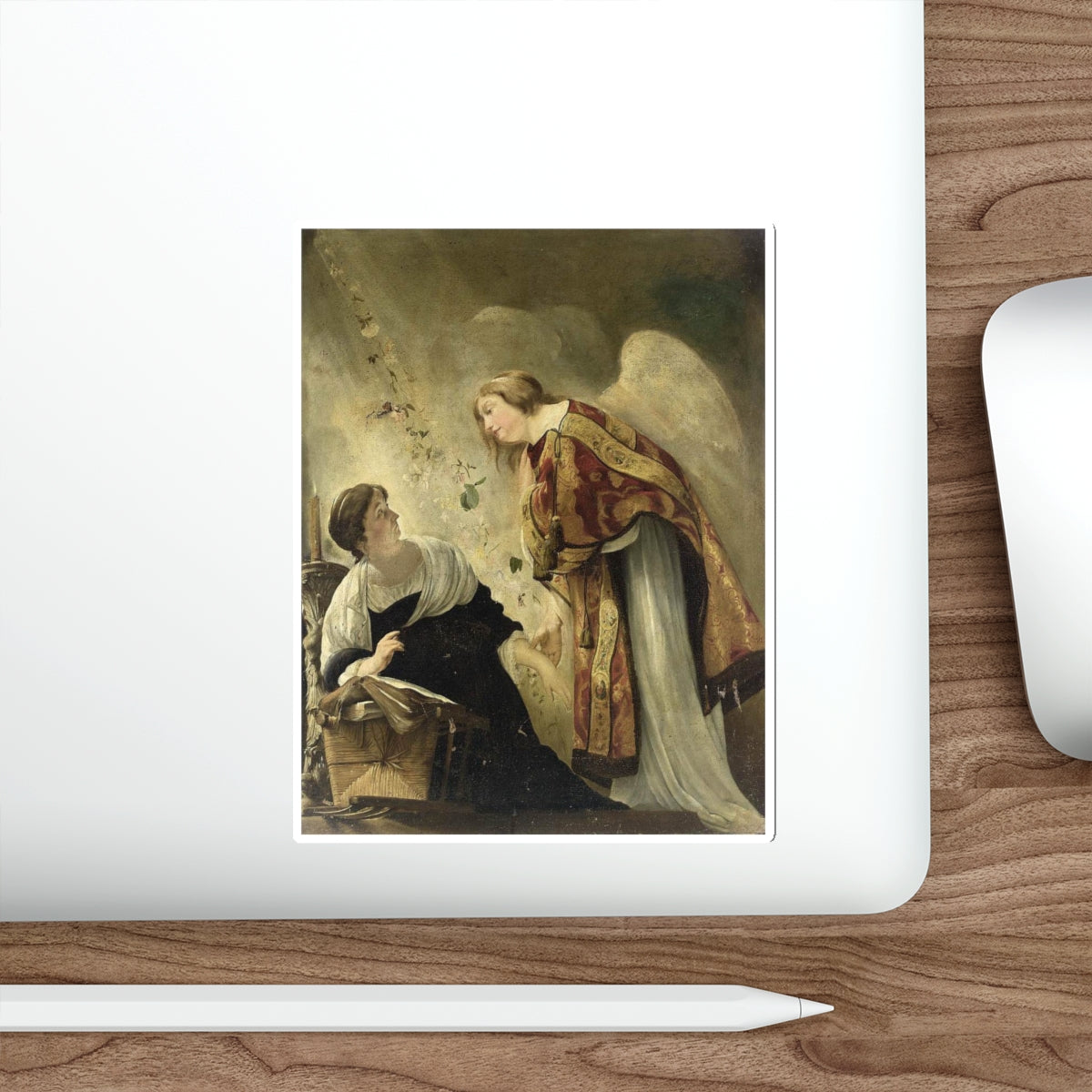 BOR, Paulus - The Annunciation (Artwork) STICKER Vinyl Die-Cut Decal