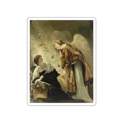 BOR, Paulus - The Annunciation (Artwork) STICKER Vinyl Die-Cut Decal White Die-Cut 3 Inch - The Sticker Space