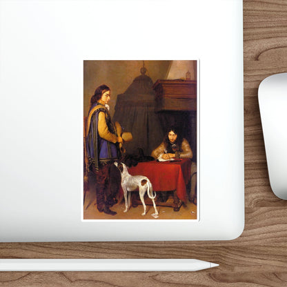 BORCH, Gerard ter - Dispatch (Artwork) STICKER Vinyl Die-Cut Decal-The Sticker Space