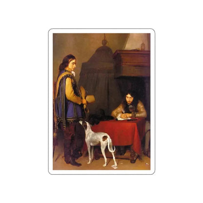 BORCH, Gerard ter - Dispatch (Artwork) STICKER Vinyl Die-Cut Decal - The Sticker Space