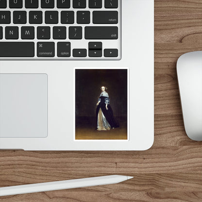 BORCH, Gerard ter - Portrait of Catarina van Leunink (Artwork) STICKER Vinyl Die-Cut Decal-The Sticker Space