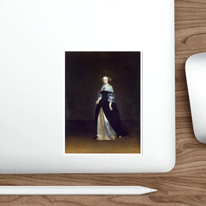 BORCH, Gerard ter - Portrait of Catarina van Leunink (Artwork) STICKER Vinyl Die-Cut Decal-The Sticker Space