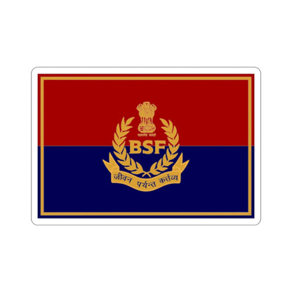 Border Security Force Flag (India) STICKER Vinyl Die-Cut Decal-2 Inch-The Sticker Space