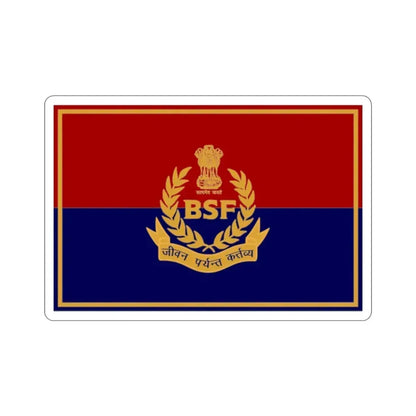Border Security Force Flag (India) STICKER Vinyl Die-Cut Decal 2 Inch - The Sticker Space