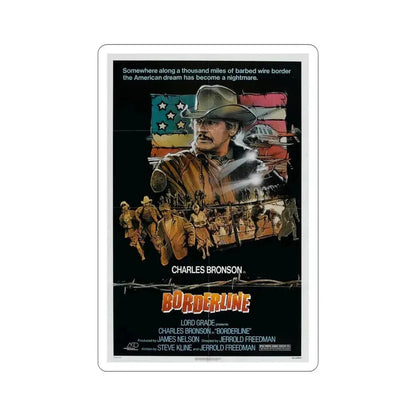 Borderline 1980 Movie Poster STICKER Vinyl Die-Cut Decal 5 Inch - The Sticker Space