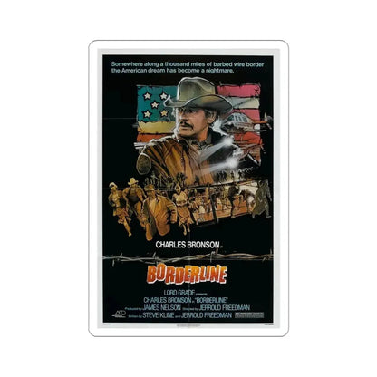 Borderline 1980 Movie Poster STICKER Vinyl Die-Cut Decal - The Sticker Space