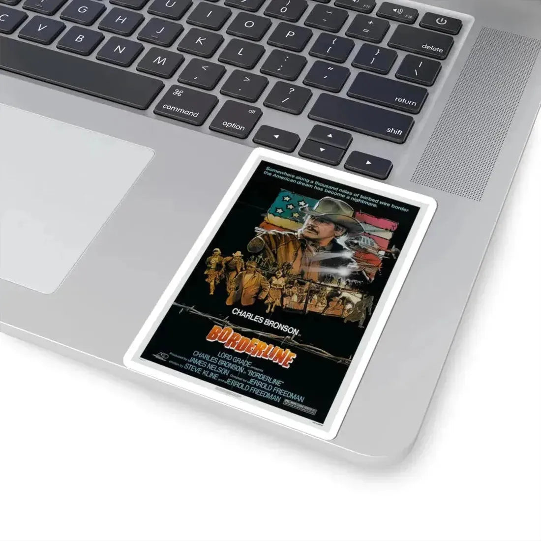 Borderline 1980 Movie Poster - STICKER Vinyl Kiss-Cut Decal - The Sticker Space