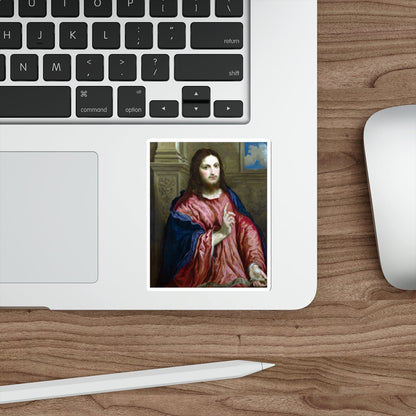 BORDONE, Paris - Christ as 'The Light of the World' (Artwork) STICKER Vinyl Die-Cut Decal-The Sticker Space