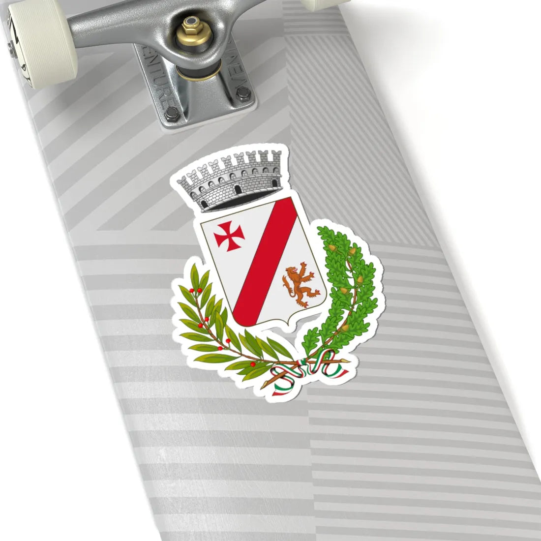 Boretto-Stemma (Italy) (Coat of Arms) STICKER Vinyl Kiss-Cut Decal - The Sticker Space