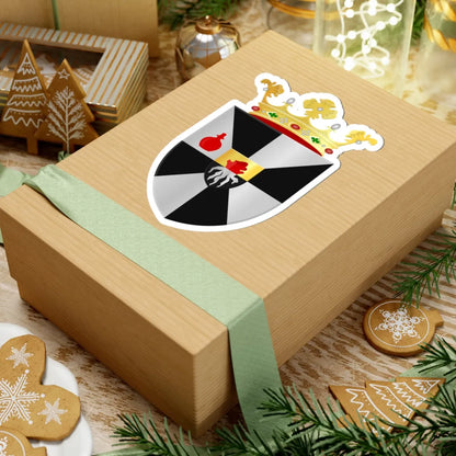 Borger wapen (Netherlands) (Coat of Arms) STICKER Vinyl Kiss-Cut Decal - The Sticker Space