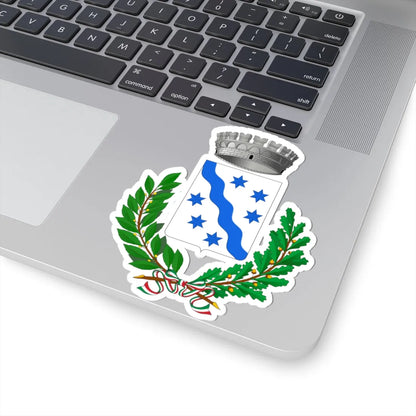 Borghetto dArroscia-Stemma (Italy) (Coat of Arms) STICKER Vinyl Kiss-Cut Decal - The Sticker Space