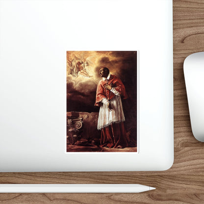 BORGIANNI, Orazio - St Carlo Borromeo (Artwork) STICKER Vinyl Die-Cut Decal-The Sticker Space