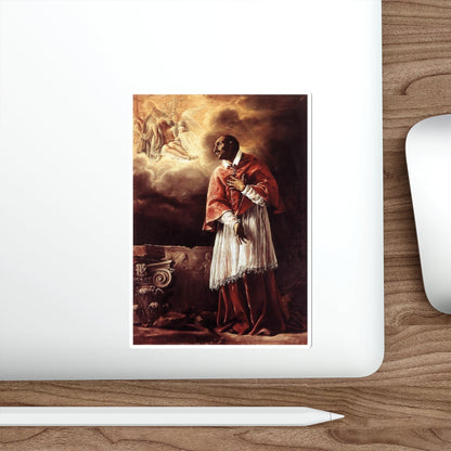 BORGIANNI, Orazio - St Carlo Borromeo (Artwork) STICKER Vinyl Die-Cut Decal-The Sticker Space