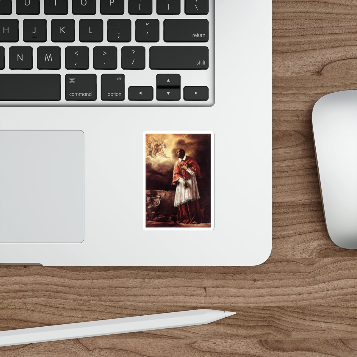 BORGIANNI, Orazio - St Carlo Borromeo (Artwork) STICKER Vinyl Die-Cut Decal-The Sticker Space