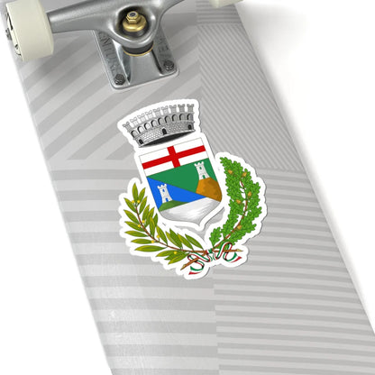 Borgio Verezzi-Stemma (Italy) (Coat of Arms) STICKER Vinyl Kiss-Cut Decal - The Sticker Space