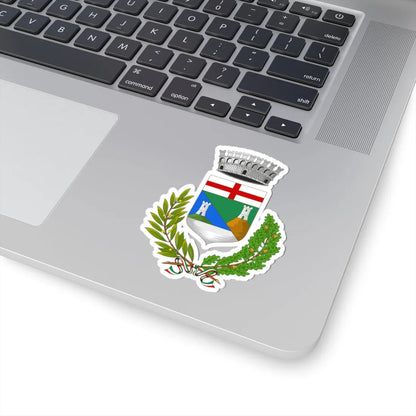 Borgio Verezzi-Stemma (Italy) (Coat of Arms) STICKER Vinyl Kiss-Cut Decal - The Sticker Space