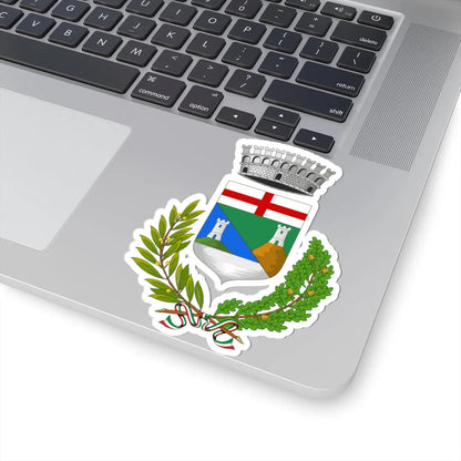 Borgio Verezzi-Stemma (Italy) (Coat of Arms) STICKER Vinyl Kiss-Cut Decal - The Sticker Space