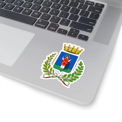 Borgo San Lorenzo-Stemma (Italy) (Coat of Arms) STICKER Vinyl Kiss-Cut Decal - The Sticker Space