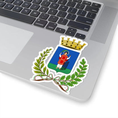 Borgo San Lorenzo-Stemma (Italy) (Coat of Arms) STICKER Vinyl Kiss-Cut Decal - The Sticker Space