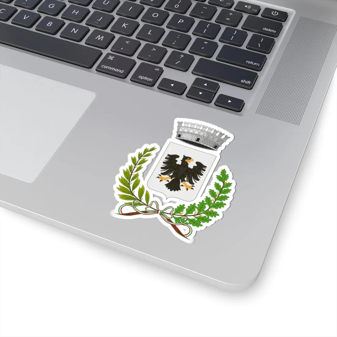 Borgomaro-Stemma (Italy) (Coat of Arms) STICKER Vinyl Kiss-Cut Decal - The Sticker Space