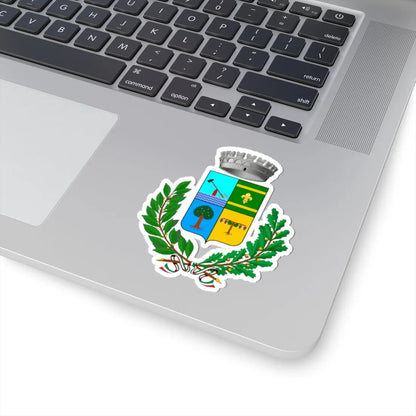 Borgomezzavalle-Stemma (Italy) (Coat of Arms) STICKER Vinyl Kiss-Cut Decal - The Sticker Space