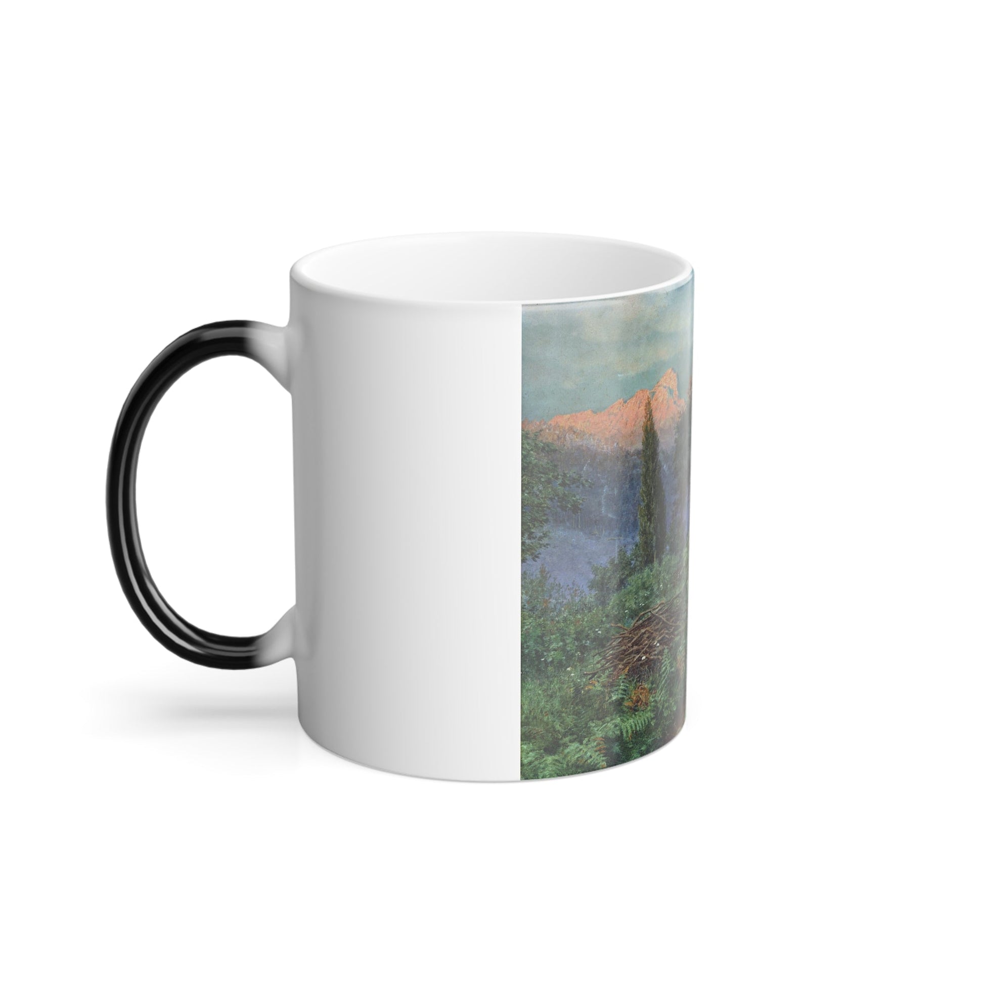 Boris Vasilievich Bessonov (1862-1934) Mountainous Path - Color Changing Mug 11oz-11oz-The Sticker Space