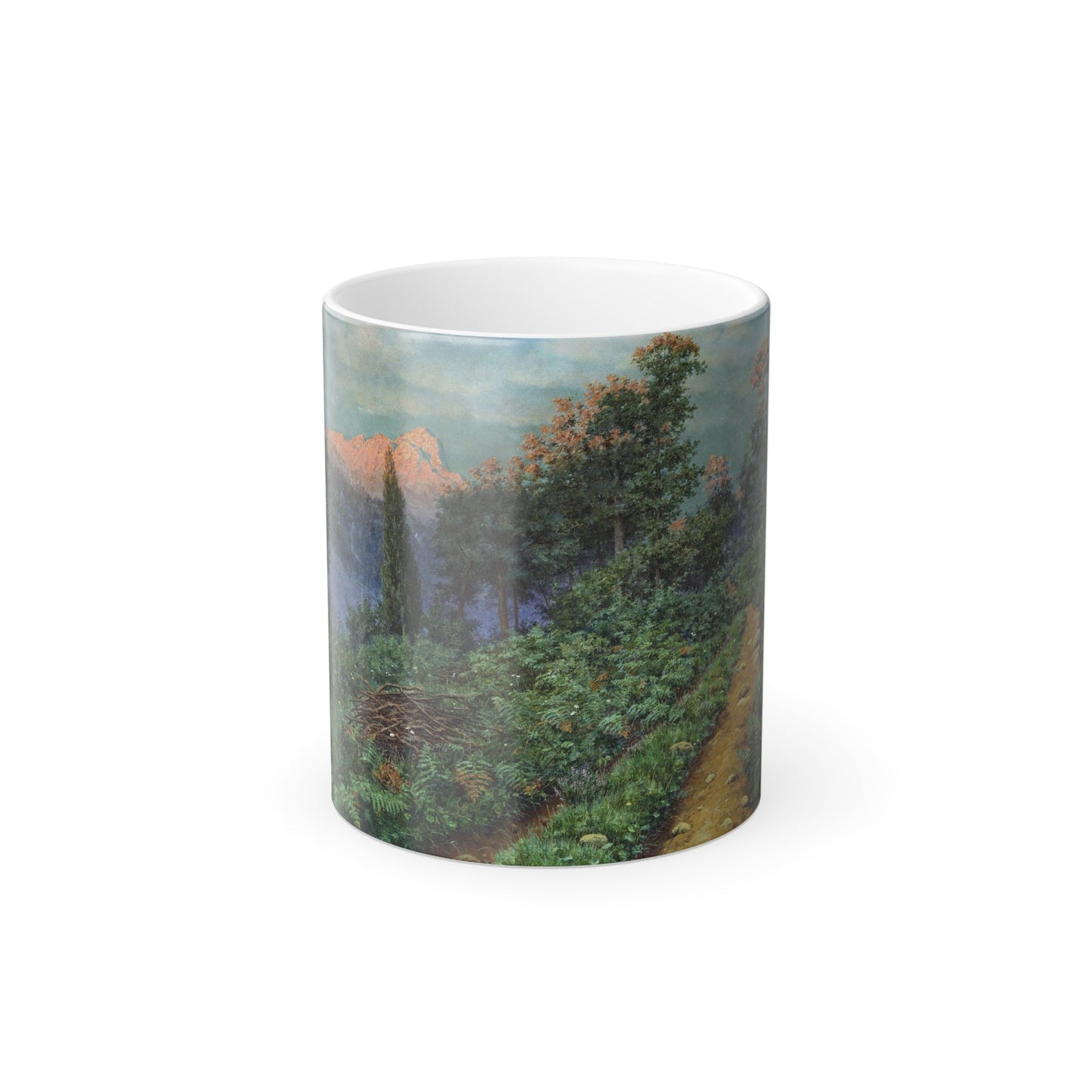 Boris Vasilievich Bessonov (1862-1934) Mountainous Path - Color Changing Mug 11oz-11oz-The Sticker Space