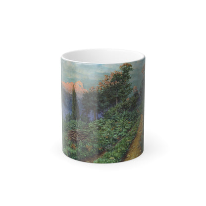 Boris Vasilievich Bessonov (1862-1934) Mountainous Path - Color Changing Mug 11oz-11oz-The Sticker Space