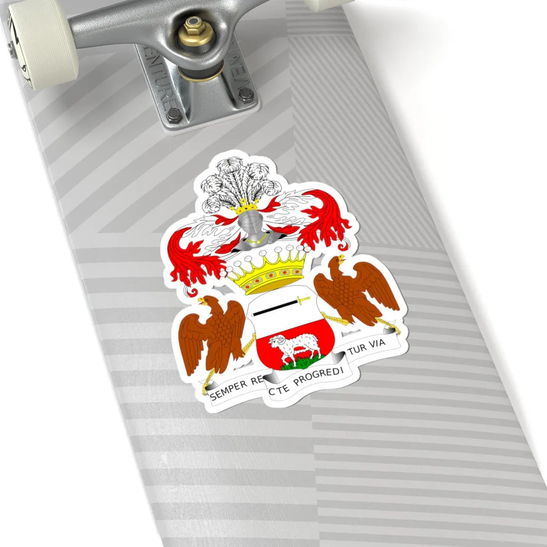 Borkowski Hrabia POL COA (Poland) (Coat of Arms) STICKER Vinyl Kiss-Cut Decal - The Sticker Space