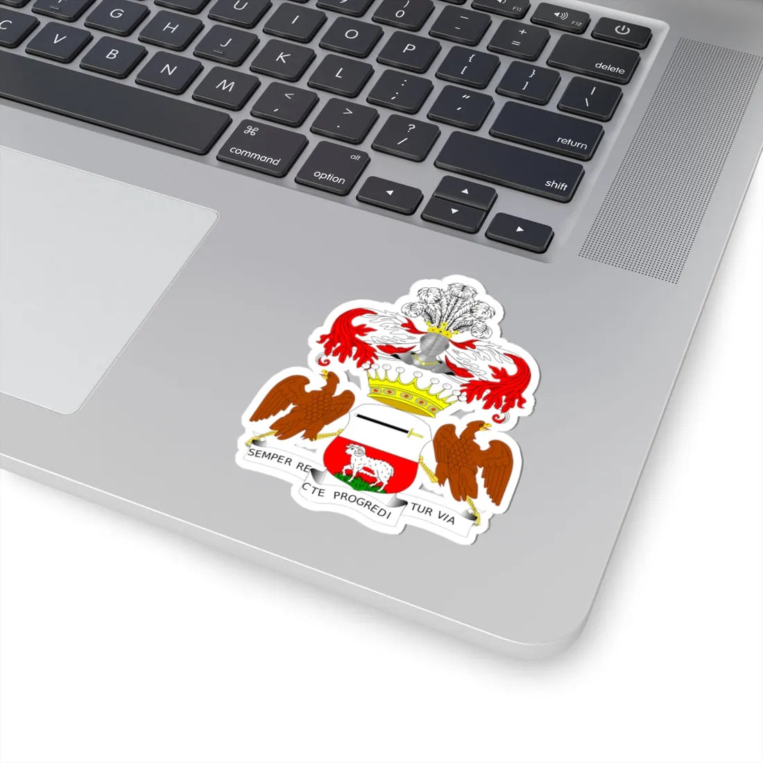 Borkowski Hrabia POL COA (Poland) (Coat of Arms) STICKER Vinyl Kiss-Cut Decal - The Sticker Space