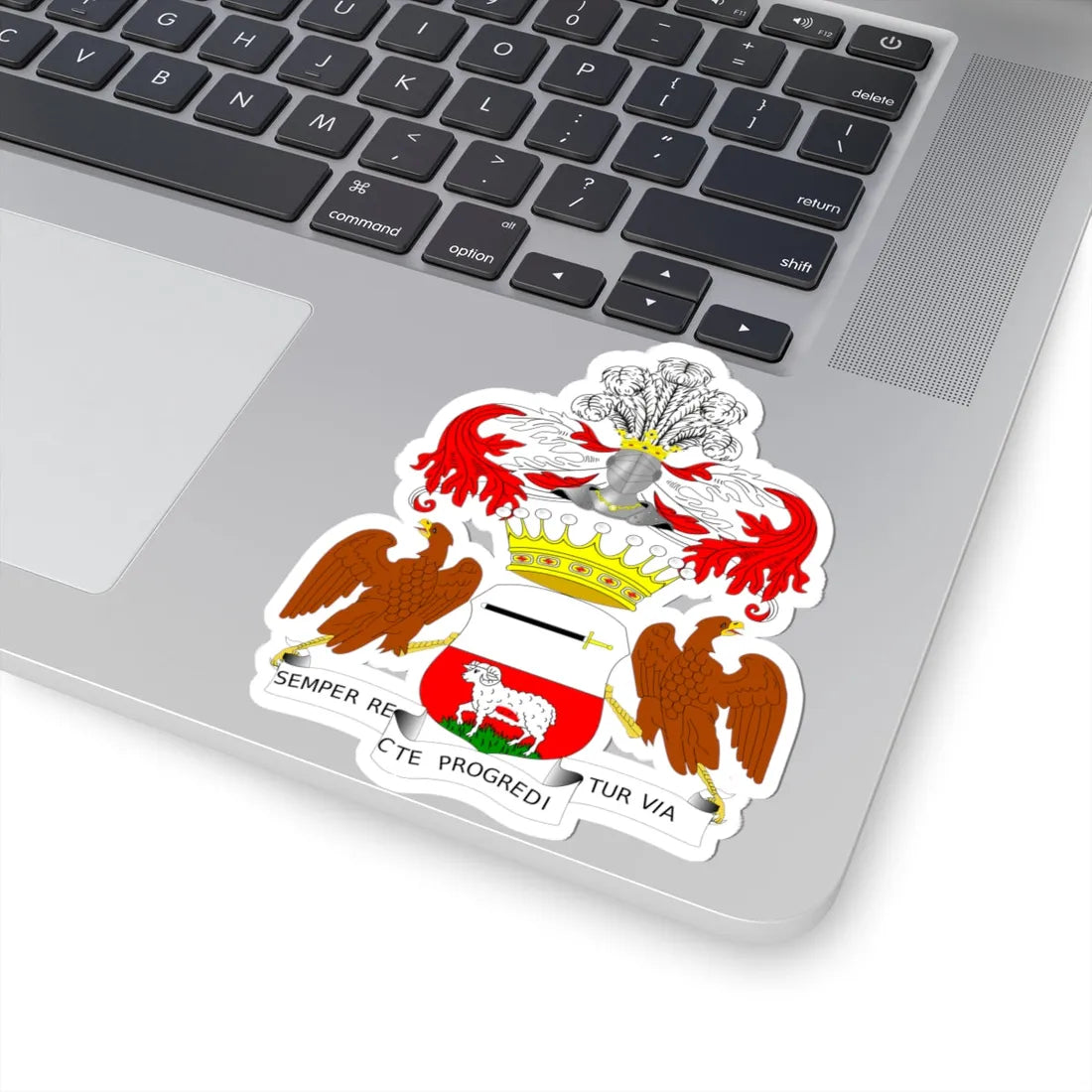 Borkowski Hrabia POL COA (Poland) (Coat of Arms) STICKER Vinyl Kiss-Cut Decal - The Sticker Space