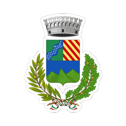 Bormida-Stemma (Italy) (Coat of Arms) STICKER Vinyl Kiss-Cut Decal 6 Inch White - The Sticker Space