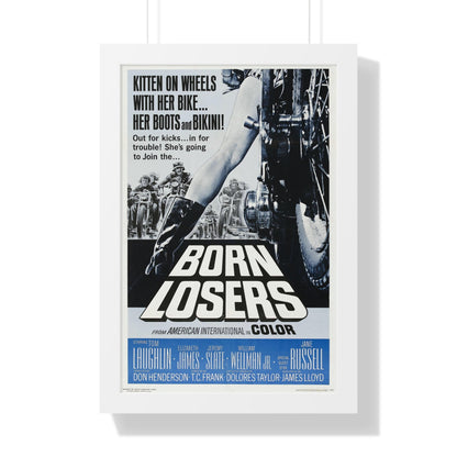 BORN LOSERS 1967 - Framed Movie Poster-16″ x 24″-The Sticker Space