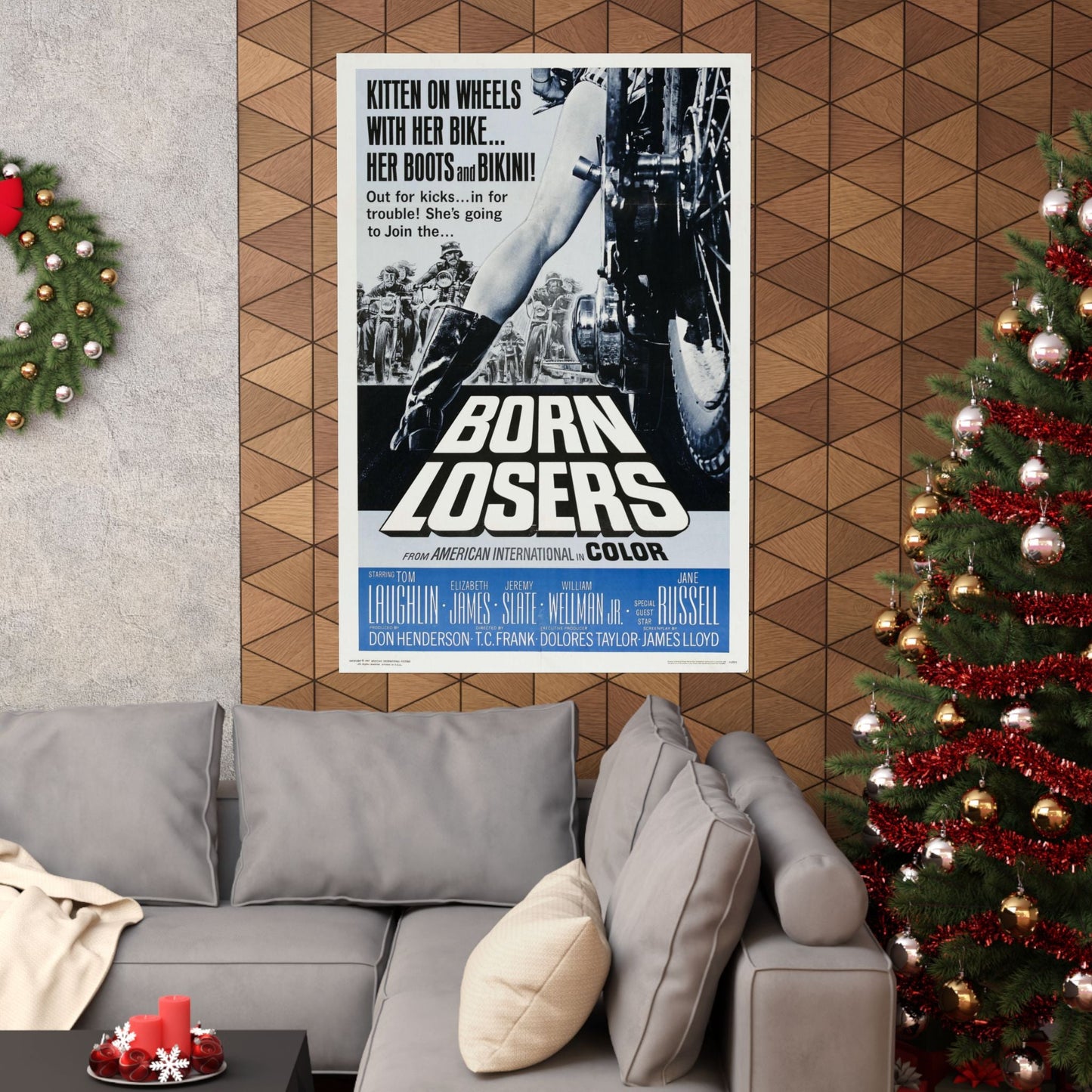 BORN LOSERS 1967 - Paper Movie Poster-The Sticker Space