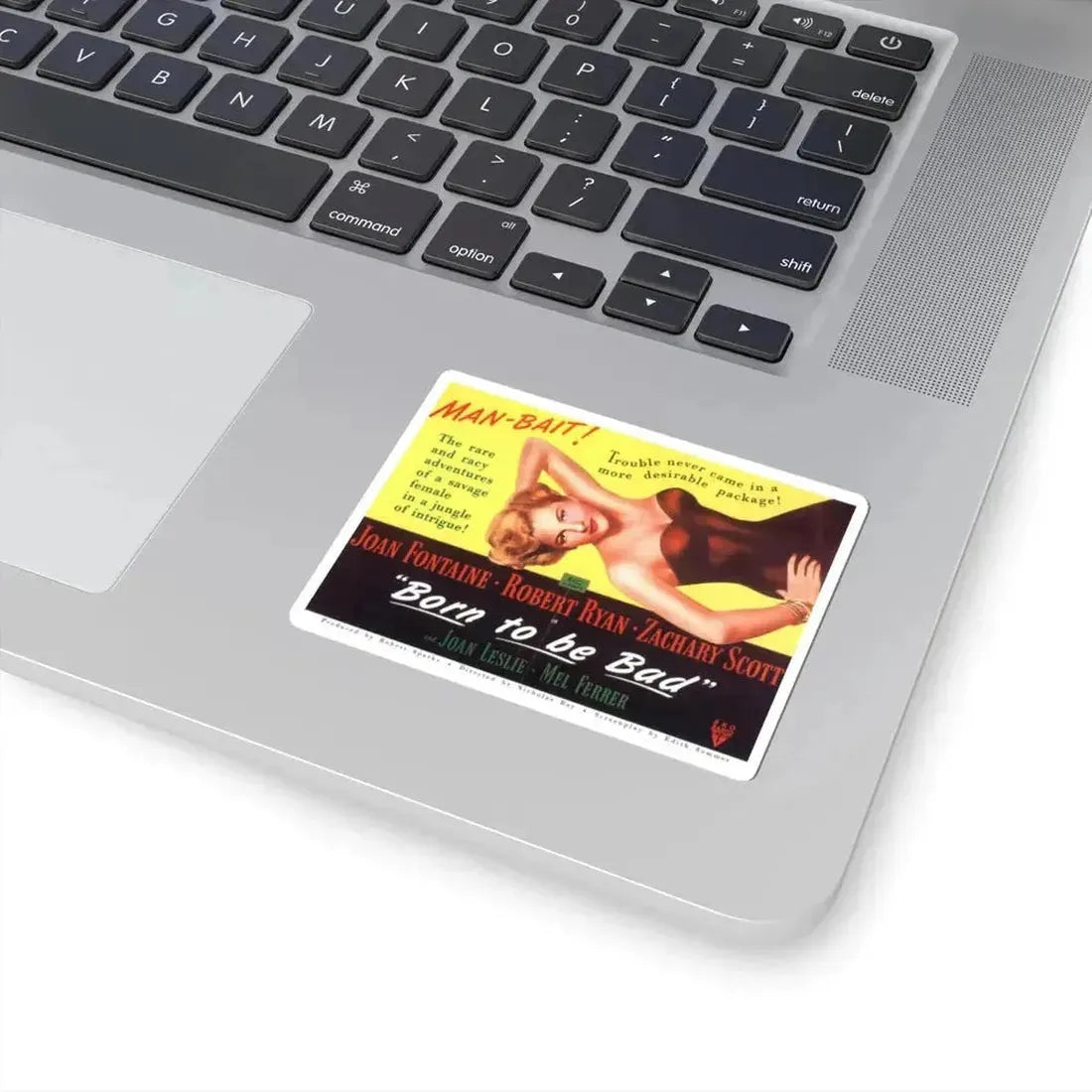 Born to Be Bad 1950 Movie Poster - STICKER Vinyl Kiss-Cut Decal - The Sticker Space