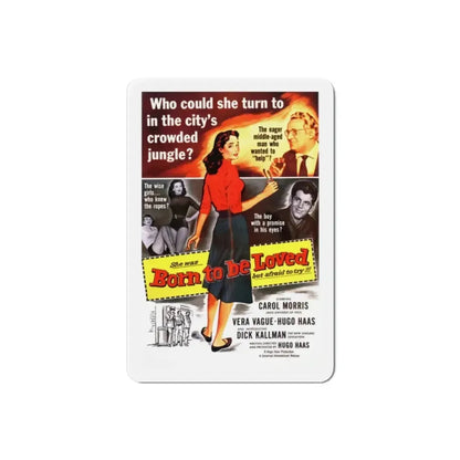 Born to Be Loved 1959 Movie Poster Refrigerator Magnet - The Sticker Space