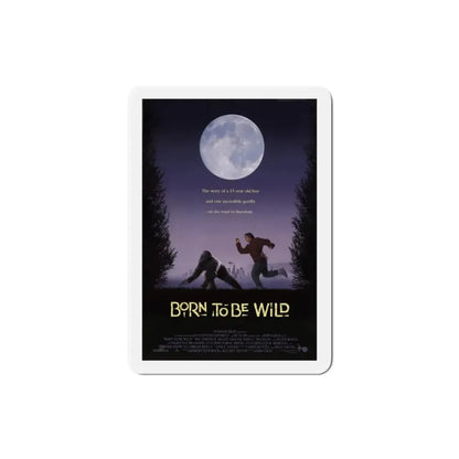 Born To Be Wild 1995 Movie Poster Refrigerator Magnet - The Sticker Space