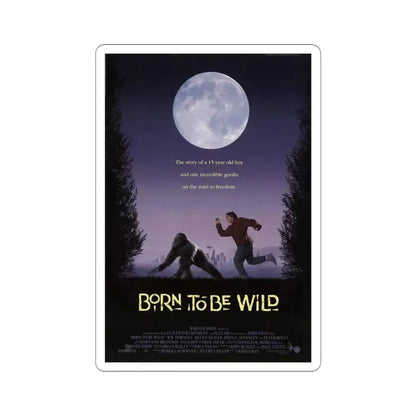 Born To Be Wild 1995 Movie Poster STICKER Vinyl Die-Cut Decal 4 Inch - The Sticker Space