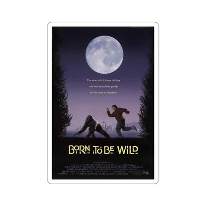 Born To Be Wild 1995 Movie Poster STICKER Vinyl Die-Cut Decal - The Sticker Space