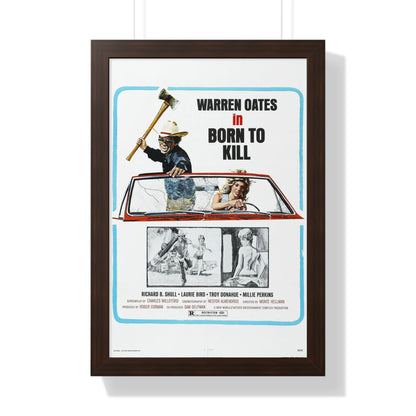 BORN TO KILL 1974 - Framed Movie Poster-16″ x 24″-The Sticker Space