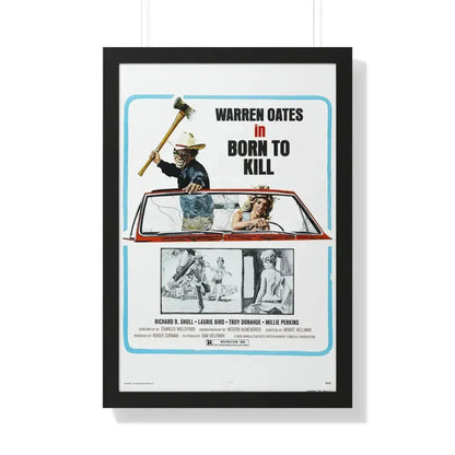 BORN TO KILL 1974 - Framed Movie Poster - The Sticker Space