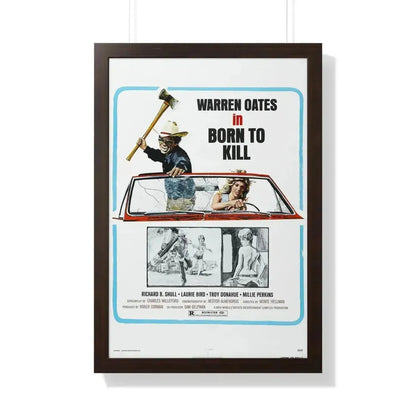 BORN TO KILL 1974 - Framed Movie Poster - The Sticker Space