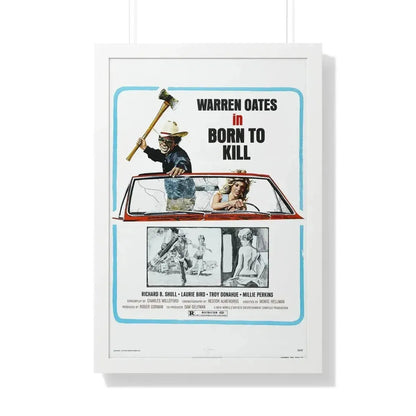BORN TO KILL 1974 - Framed Movie Poster - The Sticker Space