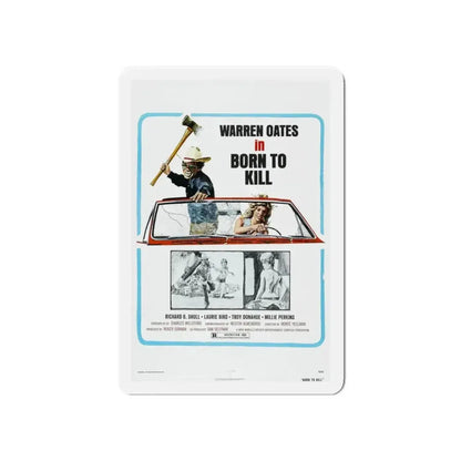 BORN TO KILL 1974 Movie Poster - Refrigerator Magnet - The Sticker Space