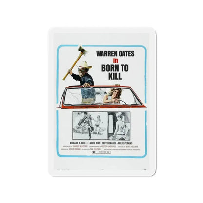 BORN TO KILL 1974 Movie Poster - Refrigerator Magnet - The Sticker Space