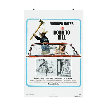 BORN TO KILL 1974 - Paper Movie Poster 36" x 54" Matte - The Sticker Space