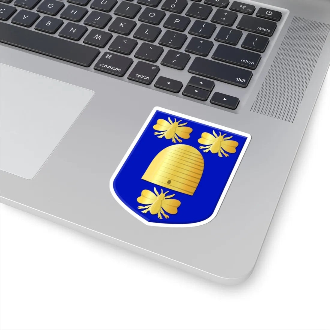 Borne wapen 1898 (Netherlands) (Coat of Arms) STICKER Vinyl Kiss-Cut Decal - The Sticker Space