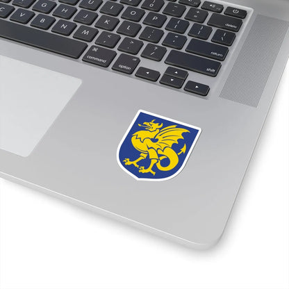 Bornholms regionskommune coa (Denmark) (Coat of Arms) STICKER Vinyl Kiss-Cut Decal - The Sticker Space