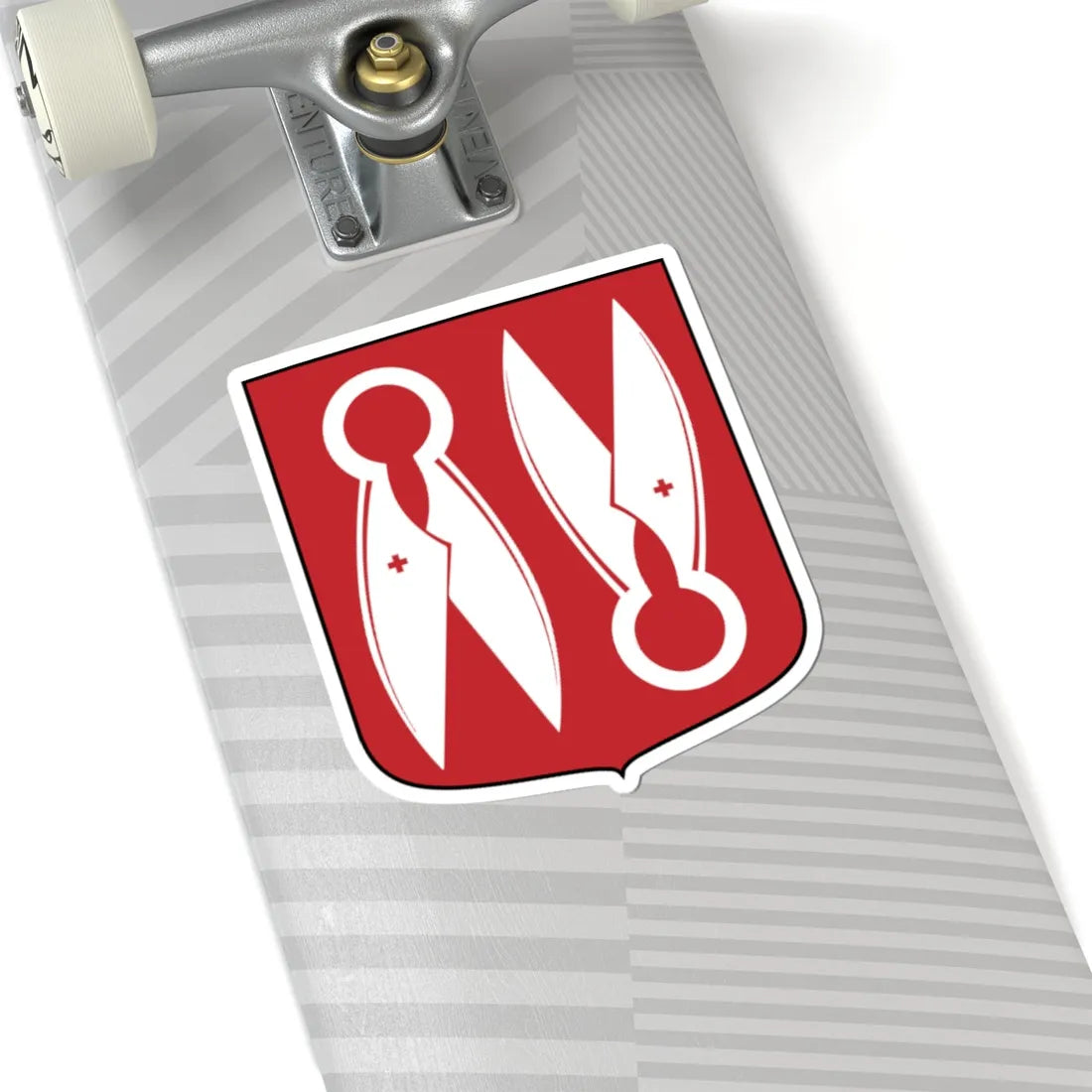 Borås kommunvapen - Riksarkivet Sverige-vector (Sweden) (Coat of Arms) STICKER Vinyl Kiss-Cut Decal - The Sticker Space